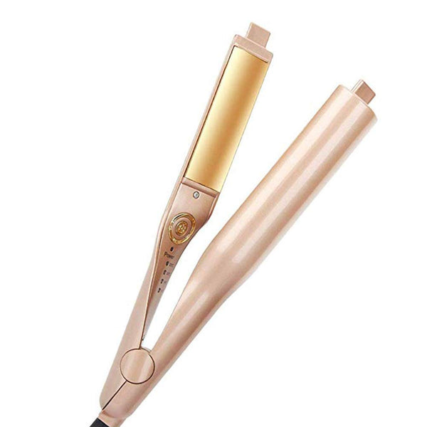 2-in-1 Hair Straightener Spiral Wave Curler